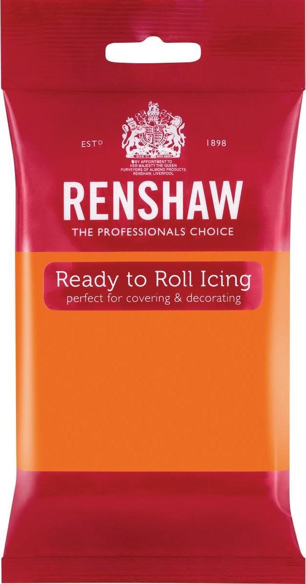 Renshaw Rolfondant Pro - Tijger Oranje - 250g