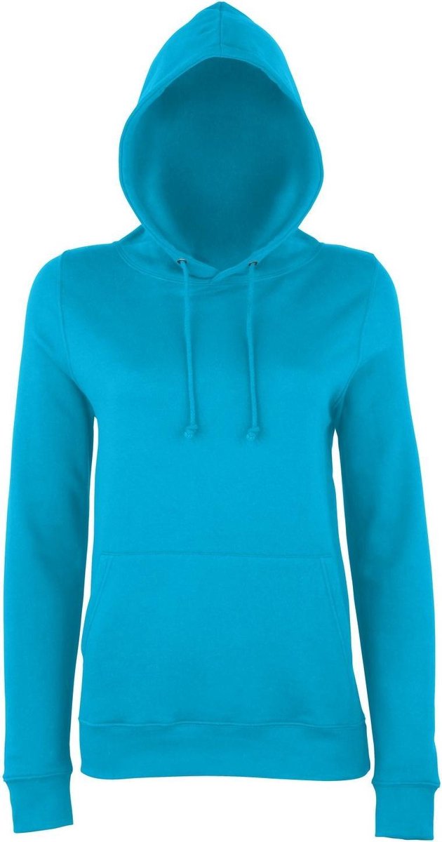 Awdis Gewoon Hoods Vrouwen/dames Girlie College Pullover Hoodie (Hawaiiaans Blauw)