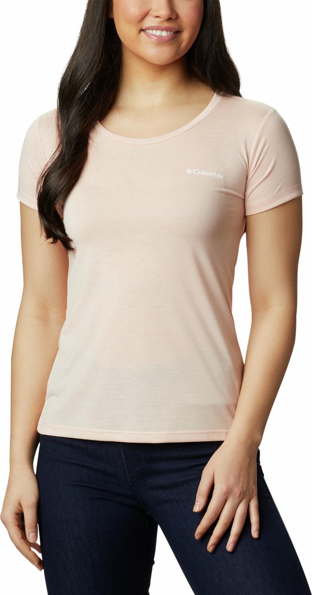 Columbia Lava Lake II SS Tee - Peach Cloud