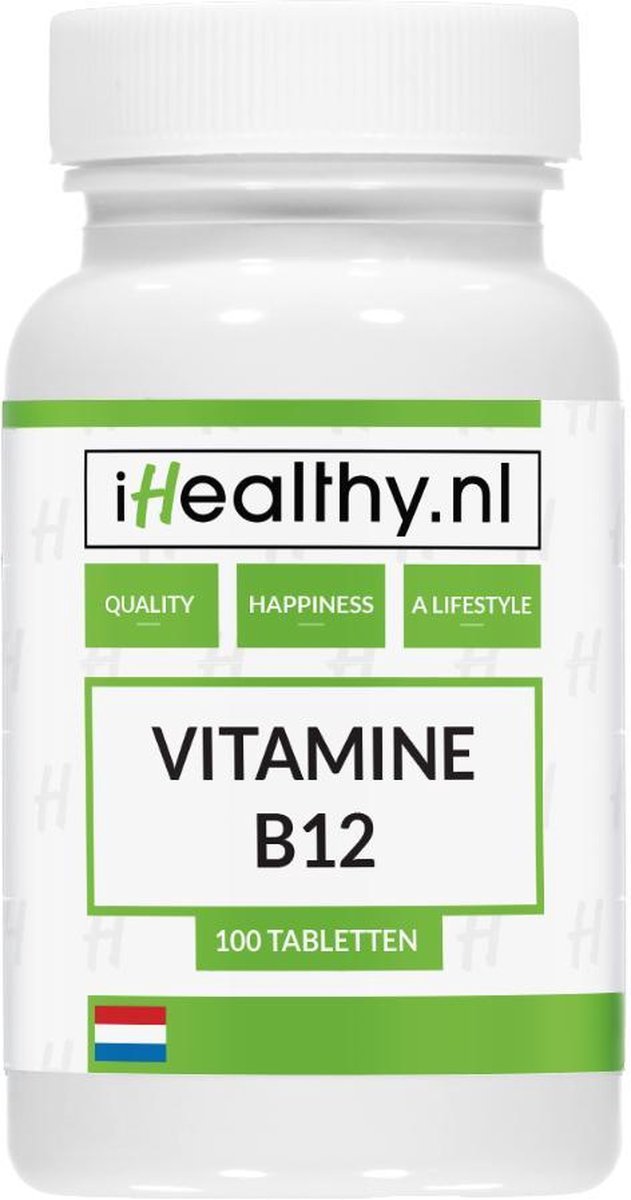Vitamine B12 – 100 vega tabletten – iHealthy
