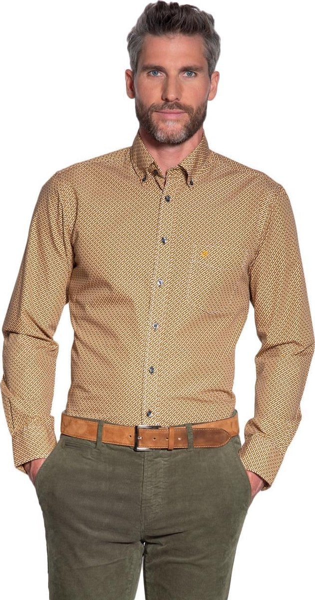 Campbell Classic Casual overhemd lange mouw