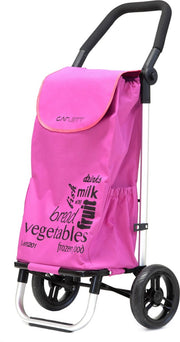 Carlett Lett201 Boodschappentrolley - 47 L- 2 wielen - opvouwbaar - magenta