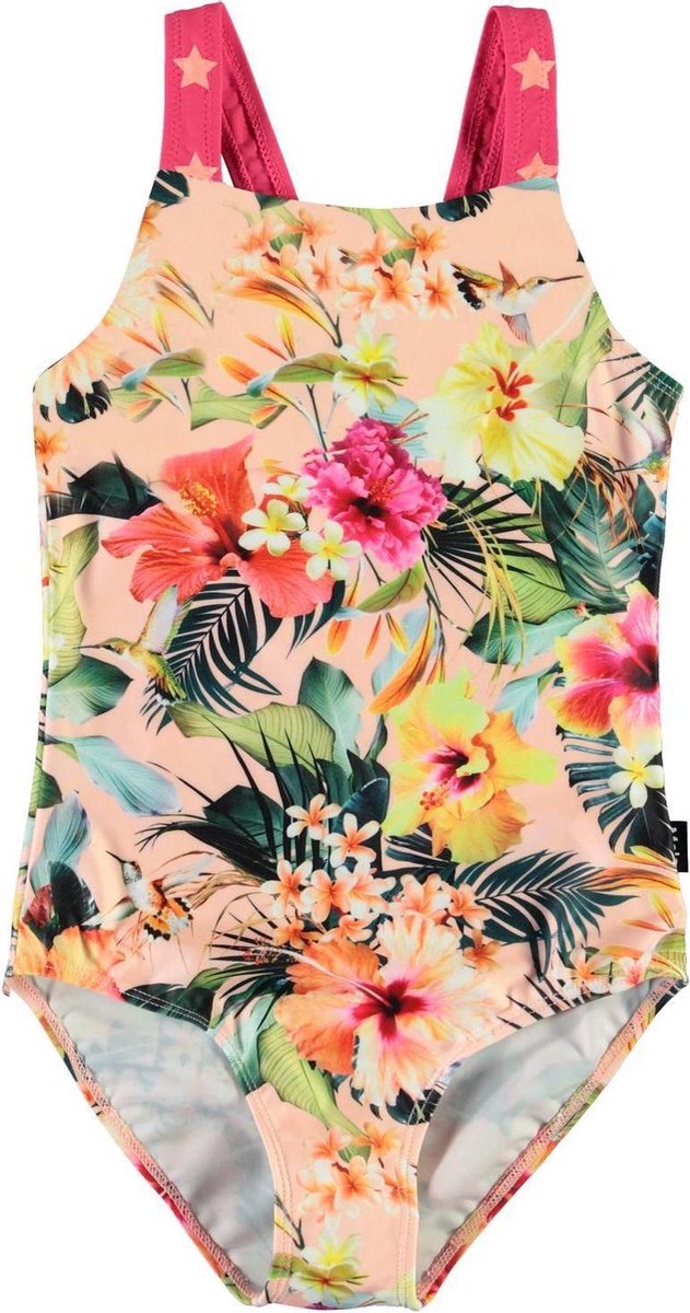 Molo badpak Nakia Hawaiian Flowers maat 98