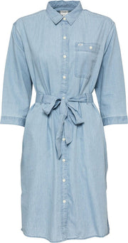 Lee blousejurk Lichtblauw-Xs (34)