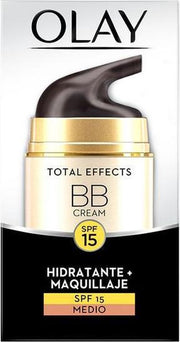 Hydrating Cream with Colour Total Effects Bb Cream Olay Spf 15 (50 ml)