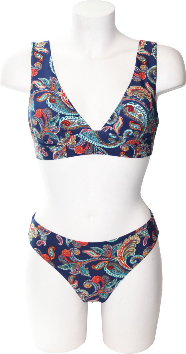 321.22 Paisley triangle bikini 36