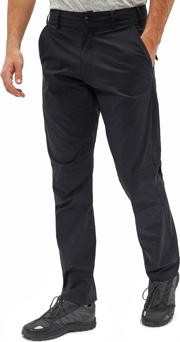 Wildebeast Ronks Lange Wandelbroek / Outdoor Broek Stretch - Zwart - Heren  - Maat S