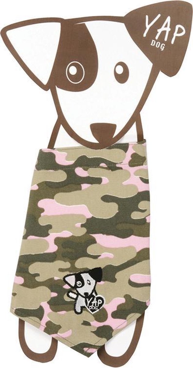 Yap bandana roze camouflage large