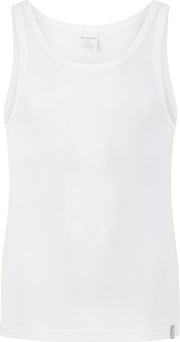 SCHIESSER 95/5 heren singlet (1-pack) - wit -  Maat: XXL
