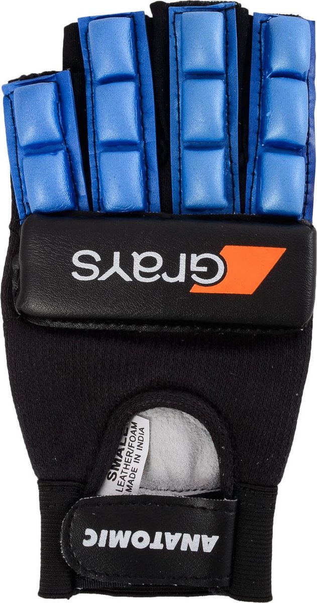 Grays Anatomic Glove Lefthand Sr. - Veldhockeyhandschoen - Links - Maat L - Blauw/  Zwart