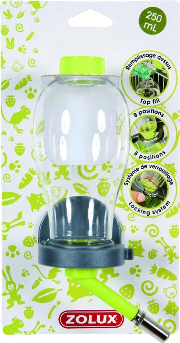 Zolux Drinkfles Top Groen Small