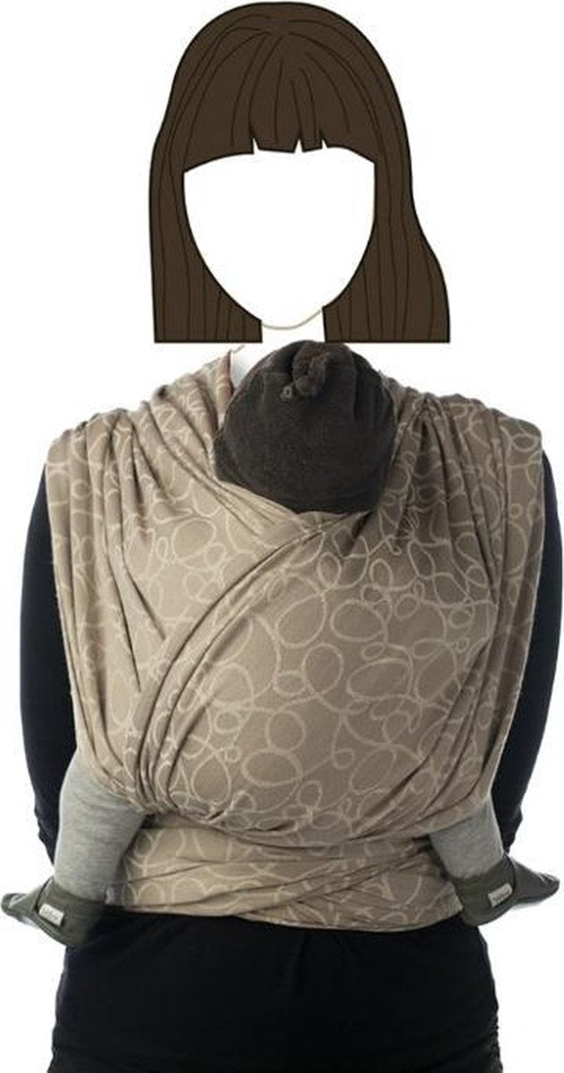 Babylonia BB SLEN Draagdoek Baby - 420 cm - Champagne