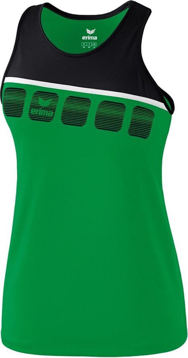 Erima 5-C Tanktop Girls - Groen - maat 140
