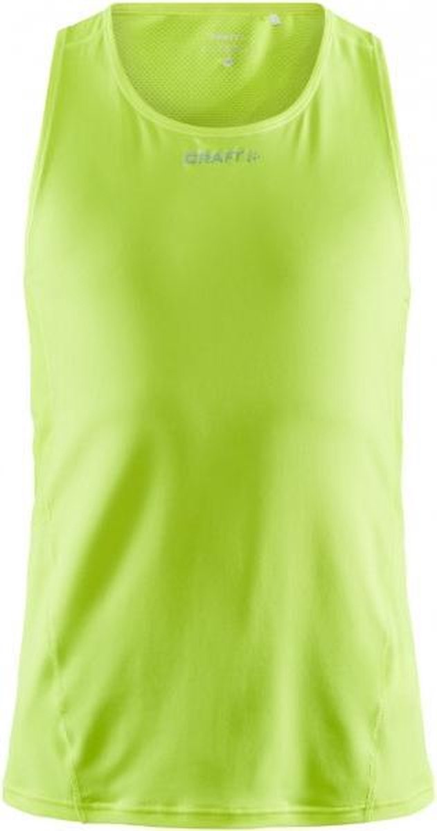 Craft Adv. Essence Singlet Heren - geel - maat S