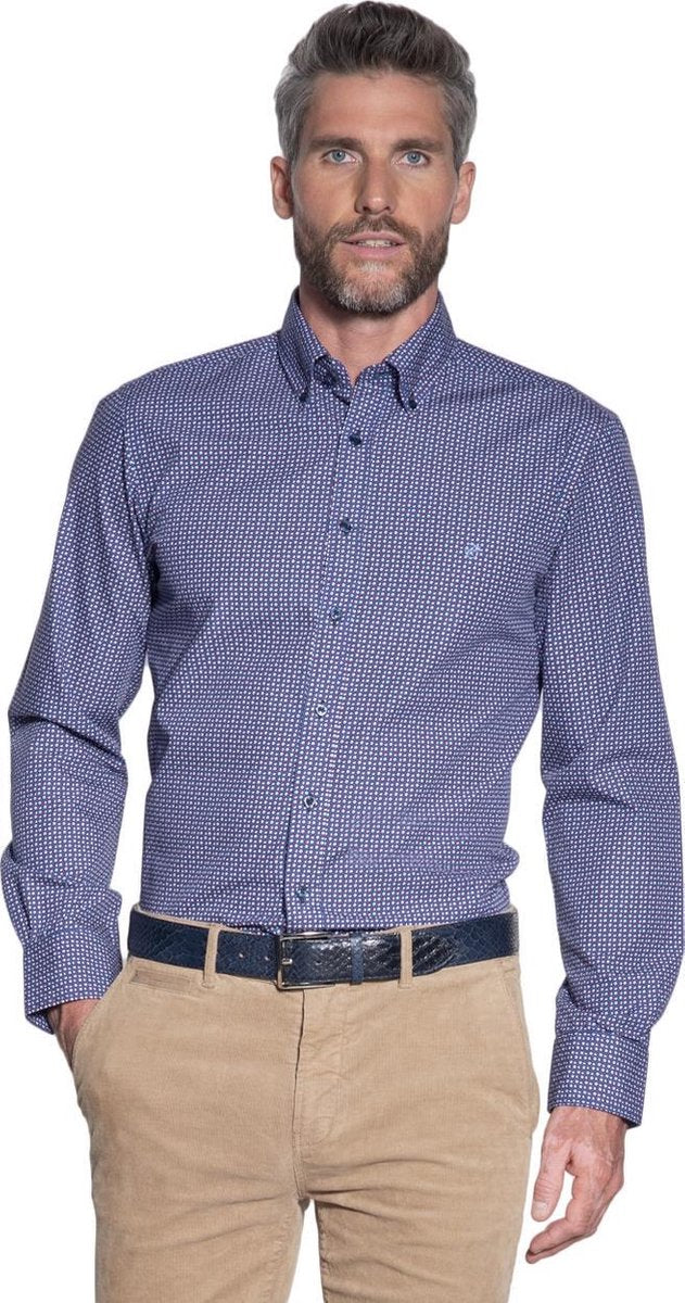 Campbell Classic Casual overhemd lange mouw