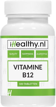 Vitamine B12 – 100 vega tabletten – iHealthy.nl