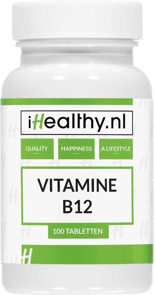 Vitamine B12 – 100 vega tabletten – iHealthy.nl