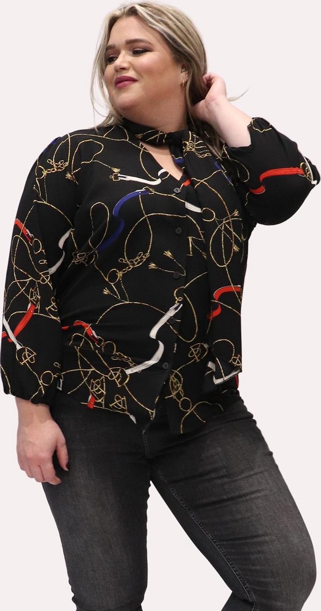 Blouse Ophilia Veronic Crepe Print