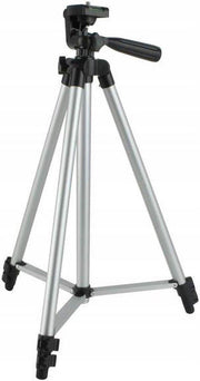 iBello Telefoon Tripod - Telefoonstatief - Verstelbaar tot 150 CM - Extra grip telefoonhouder - Waterpas - Opbergzak