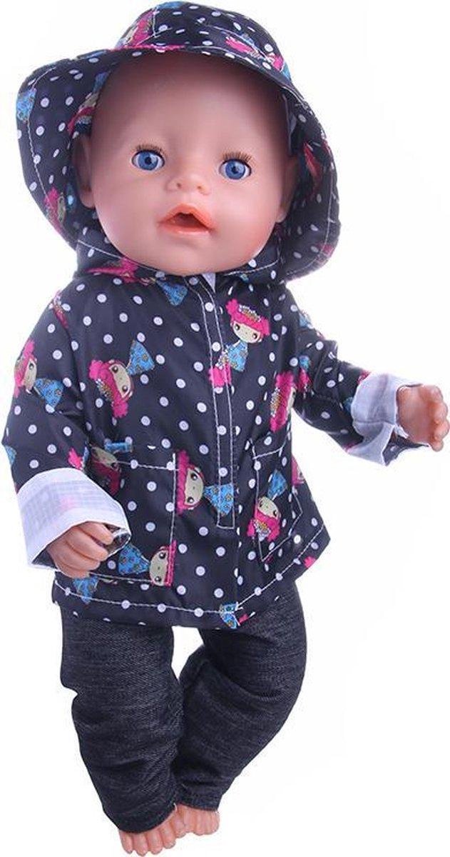 Dolldreams | Regenjas voor pop - Jasje