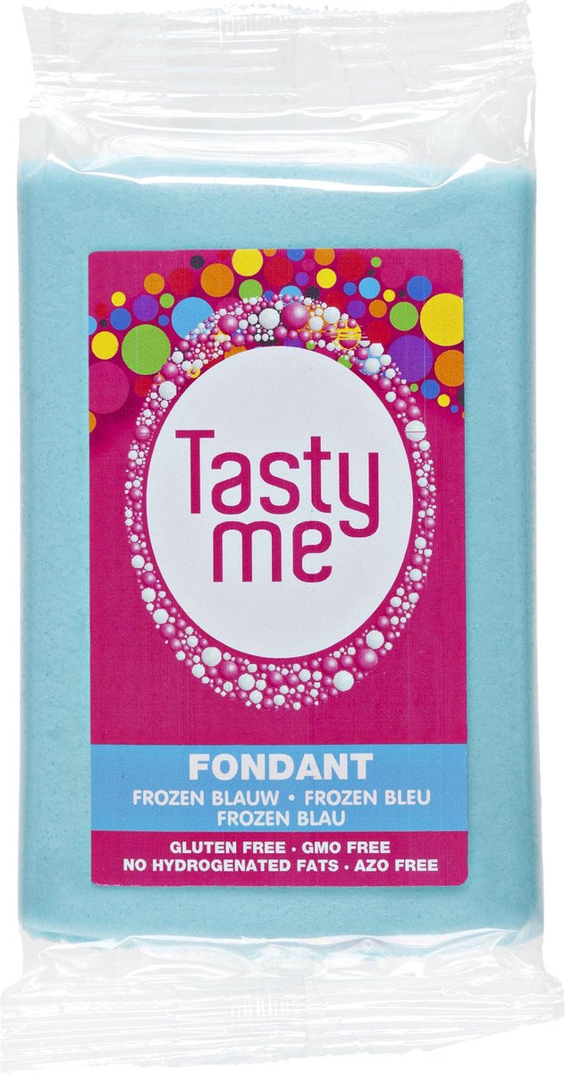 Tasty Me Rolfondant Frozen Blauw -200gr-