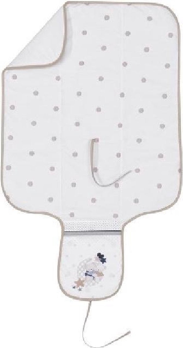 Interbaby Aankleedkussen Amoroso 45 X 75 Cm Katoen Beige