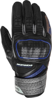 Spidi X-Force Black Blue Motorcycle Gloves S