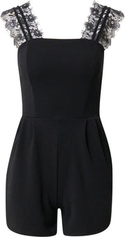 Wal G. jumpsuit venic Zwart-10 (M)