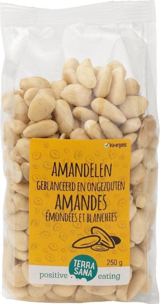 Terrasana Amandelen (wit) - 750 gram