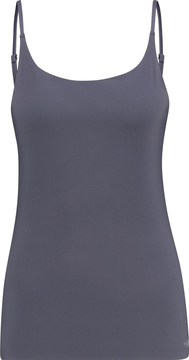 LaSlip - Basic - Spaghetti Shirt - Antraciet-XL