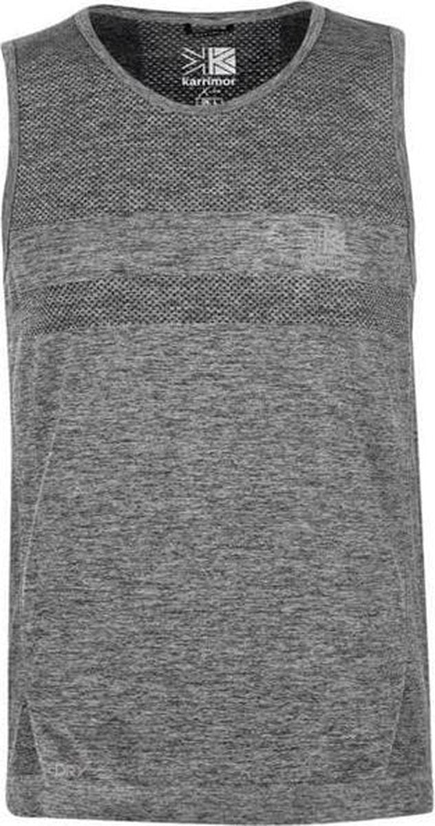 Karrimor - Hardloophemd - Singlet - Heren - Grijs - XL
