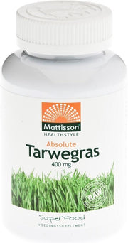 Mattisson Tarwegramas Raw tabletten - 400 mg - Maaltijdvervanger