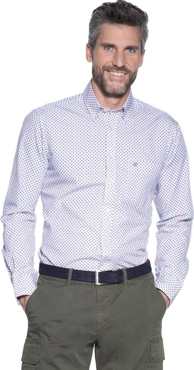 Campbell Classic Casual overhemd lange mouw
