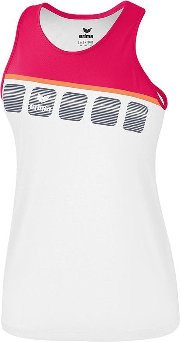 Erima 5-C Dames Tank Top - Polo's  - wit - 140