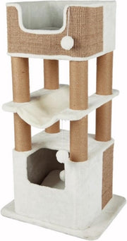 Trixie Krabpaal Lucano - Wit/Taupe - 58 x 48 x 110 cm