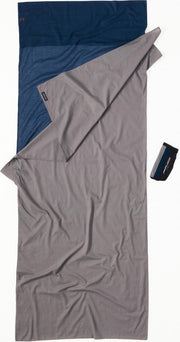 Cocoon travelsheet 100% Katoen - Grijs / Blauw
