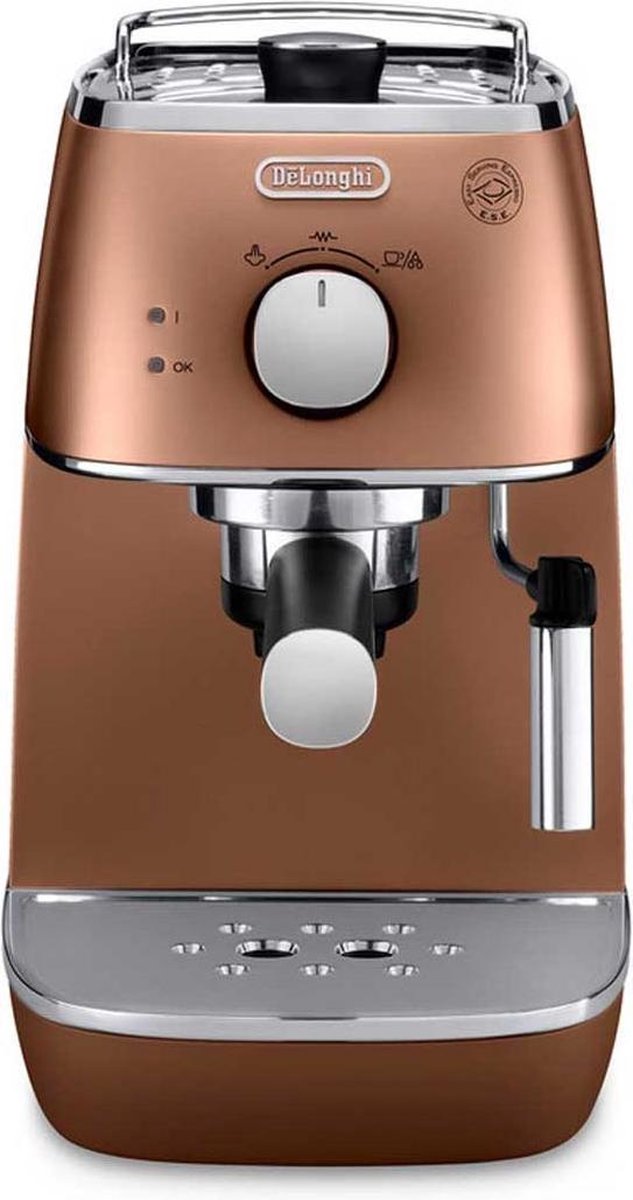 De'Longhi Distinta ECI 341 CP Elegance - Pistonmachine - Koper