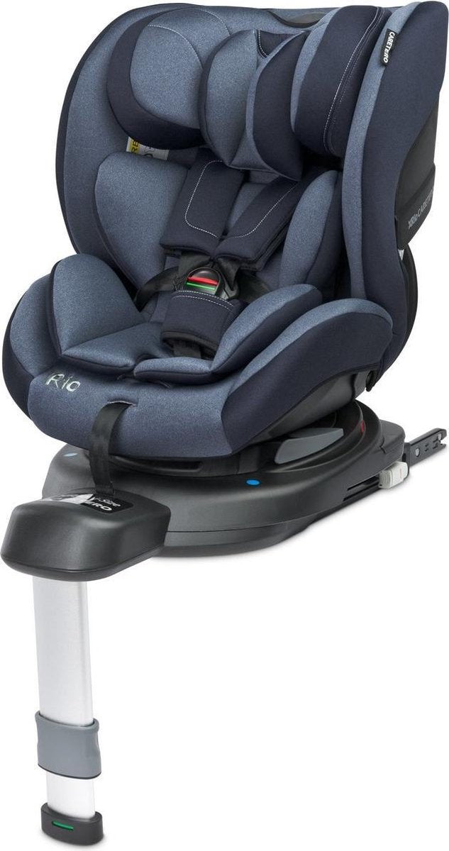 Caretero RIO I-size Autostoel (40-105 CM) - 360 Draaibaar Autostoeltjes 0-22 KG MARINEBLAUW