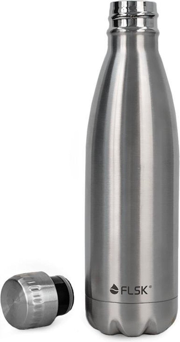 FLSK FL-500-CM-STNLS-005 500ml Roestvrijstaal Roestvrijstaal drinkfles