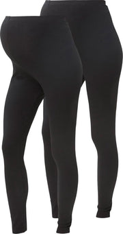 MAMA.LICIOUS MLLEA ORG LONG LEGGING 2PACK A. O. NOOS Dames Legging - Maat S