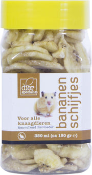 Dierspecialist banaanschijfjes - 350 ml