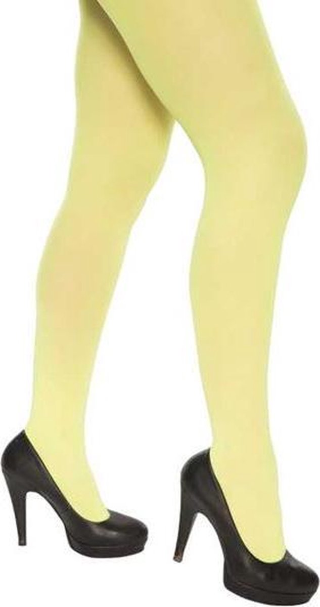 Panty fluor geel (60 denier
