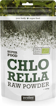 Purasana Chlorella raw powder 200 gram