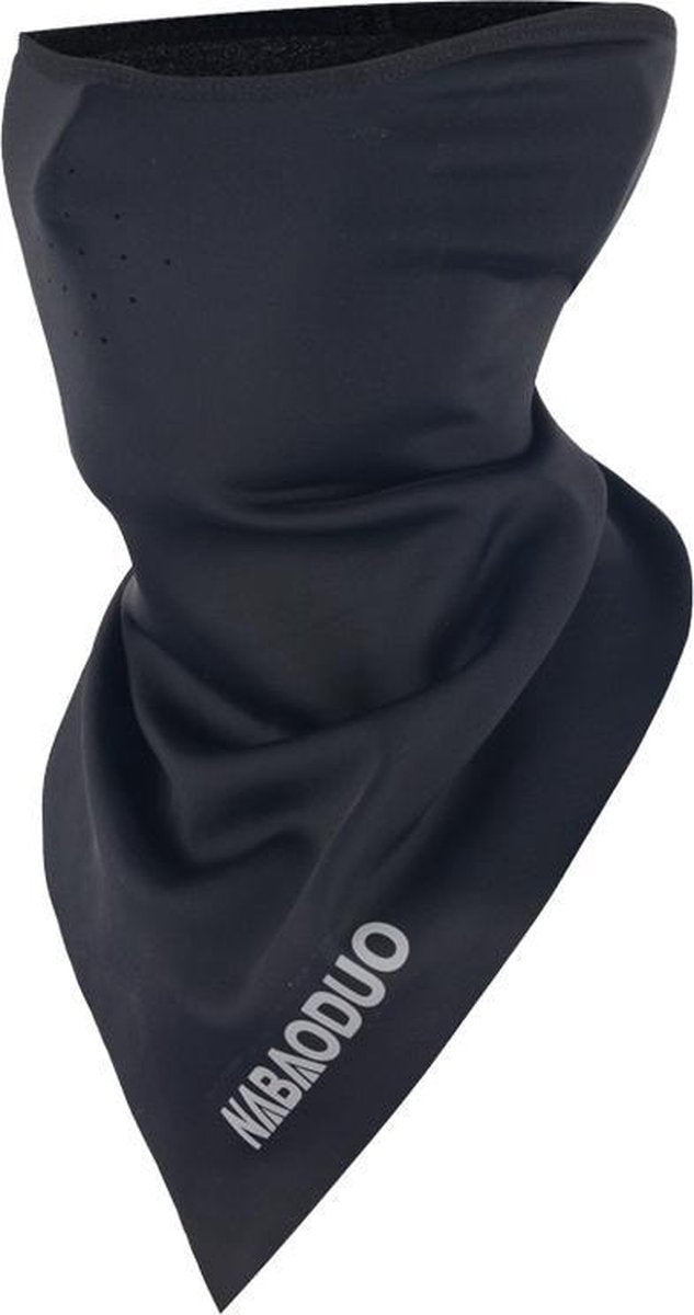 Motor sjaal - Gezichtsjaal - Zwart - Kraag - Motormasker - Skimasker - Gevoerd - Unisex - Uitwasbaar 60 graden