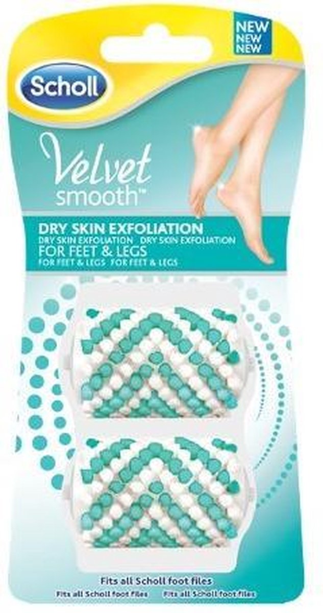 Scholl - Peeling Velvet Smooth Rotary Head 2 pcs -
