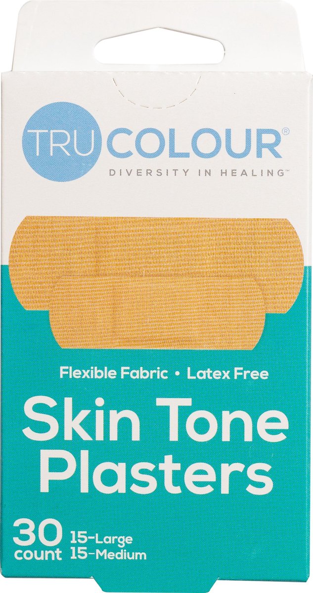 Tru-Colour Skin Tone Pleisters - beige 30