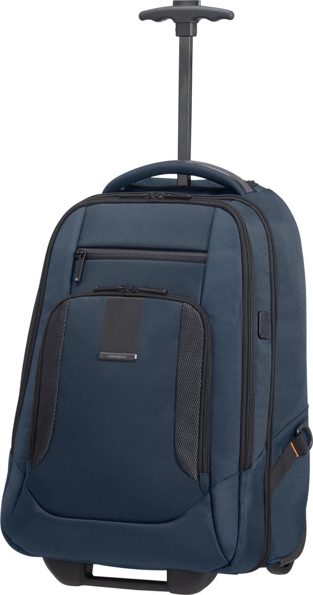 "Samsonite Laptoptrolley - Cityscape Evo Lpt. Backpack/Wh 15.6"" (Handbagage) Blue"