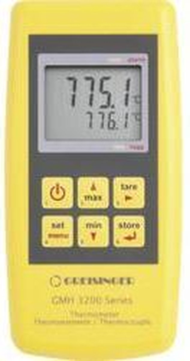Greisinger GMH3221 Temperatuurmeter -200 tot +1372 °C Contactmeting