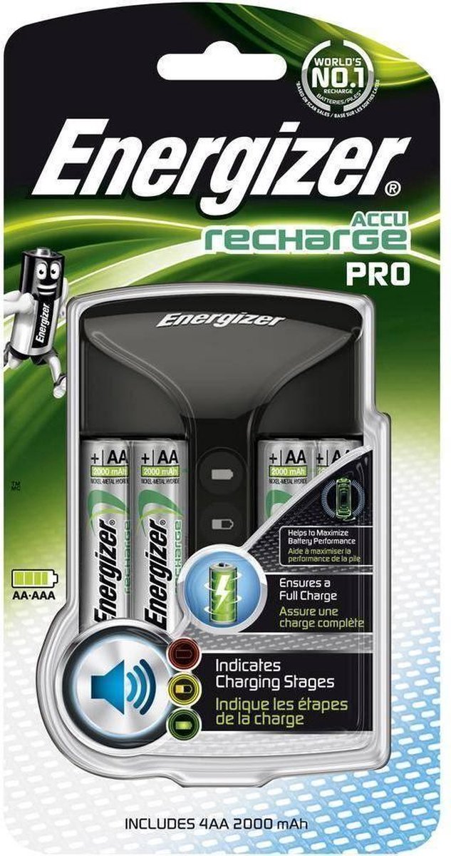 Energizer Pro Charger AC AA