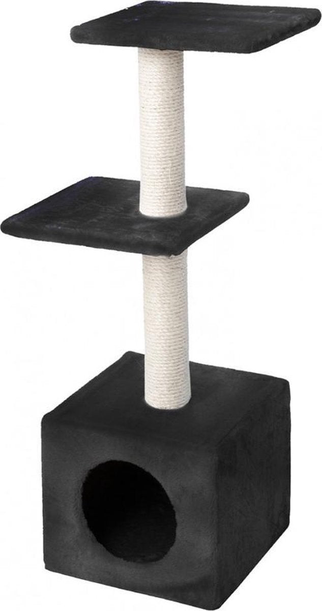 Ebi Classic Eco Palazzo - Krabpaal - Zwart - 30 x 30 x 90 cm
